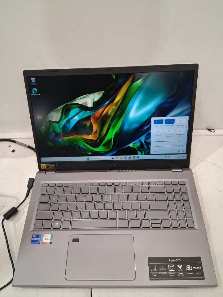 acer aspire 5 laptop - 15.6" | intel i9-13900h | 32gb ram | 1tb ssd | French keyboard layout - steel grey - (model: as515-58m-99fd) image 8