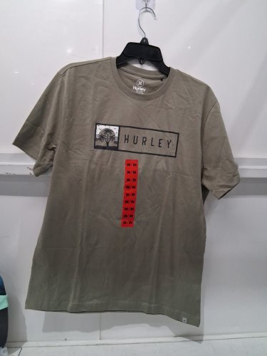 men's Hurley Short Sleeve T-Shirt - medium - GREEN (style:1666611) image 2