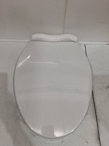 Garvee Elongated Toilet Seat with Slow Soft Close - 19" - white (model: pho_161cy13u) image 3