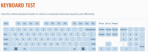 AMAZON BASICS WIRED KEYBOARD - BLACK/GREY (MODELS: MD005) image 2