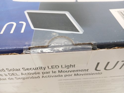 Lutec Motion Activated Waterproof Solar LED Security Light - 3000LM - 5000K - White (Model: 6905702331) image 4