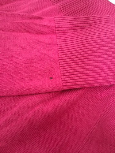 women's banana republic long sleeve crew neck sweater - SMALL - PINK - (style: 1904481) image 2
