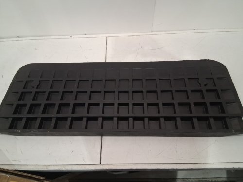 rubber curb ramp - 17" x 40" x 2" - black (model: kr-11) image 4