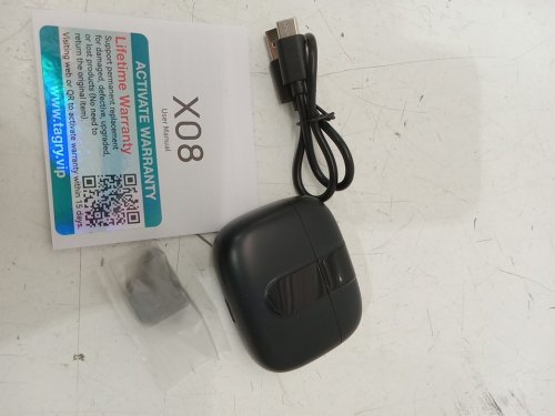 oyib true wireless bluetooth earbuds with charging case  - black - (model: s75) image 3