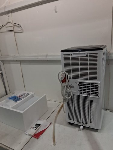 3 IN 1 FRIGIDAIRE PORTABLE ROOM AIR CONDITIONER WITH DEHUMIDIFIER MODE - 5500 BTU DOE (8000 BTU ASHREA) (MODEL:FHPC082AC1) image 7