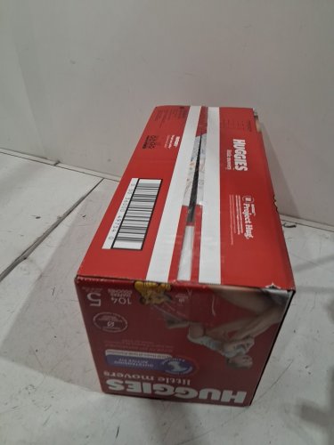 104PK HUGGIES LITTLE MOVERS DIAPERS - SIZE 5 image 4