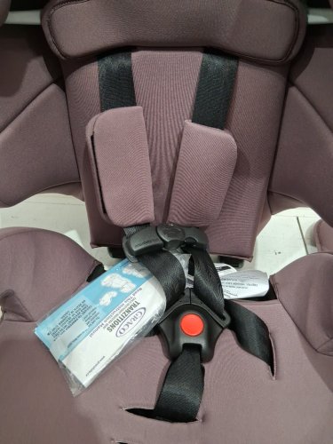 GRACO TRANZITIONS 3-IN-1 LIGHTWEIGHT ADJUSTABLE HEIGHT HARNESS BOOSTER CAR SEAT WITH CUP HOLDERS - 100LB MAX WEIGHT - ELOISE PURPLE (MODEL: 2217080) image 5