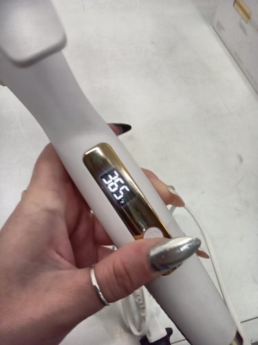 KRISTIN ESS SOFT BLEND CURLING IRON - 2" - WHITE/GOLD - (MODEL:KES0193) image 6