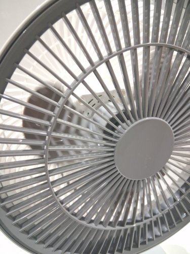 Woozoo 360° Pedestal 12-SPEED Air Circulator - ADJUSTABLE HEIGHT 21" TO 40" - WHITE (Model: STF-360DC/1747373) image 4