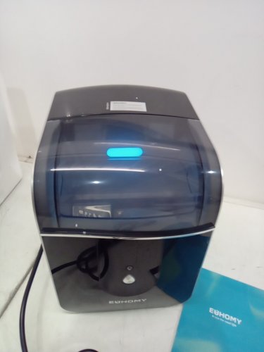 EUHOMY Countertop Smart Nugget Self-Cleaning Ice Maker with APP Control - 135w - 40lb/24hr - black (model: HZB-15NF) image 4