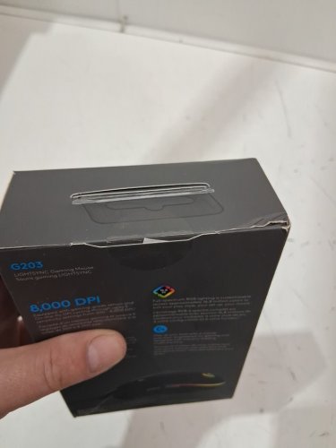 Logitech G203 LIGHTSYNC RGB Mouse - 8,000 DPI, 6 Buttons - BLACK (Model:‎ mu0054) image 3