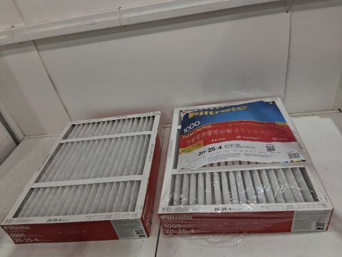 2PK Filtrete 3M Allergen Defense Electrostatic Pleated Air Filter - 20" x 25" x 4" - MERV 11 - 1000 MPR image 3