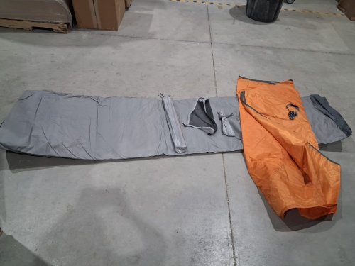 Amazon Basics Instant Camping Tent with Rainfly for up to 4 people - gREY/ORANGE (MODEL: AMZ-140872) image 5