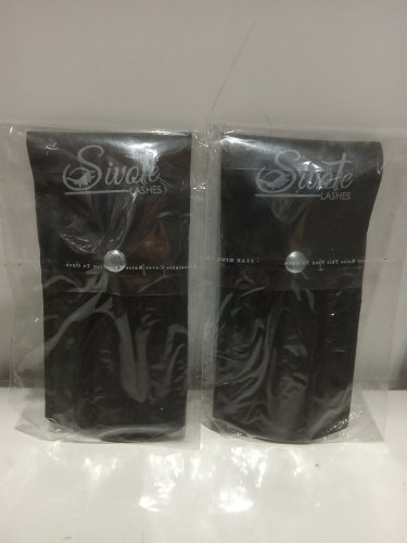 2 (3PC) SIVOTE Eyelash Extensions tweezers - for Volume, Isolation & Classic Lashes - black (Model: 688WB) image 2