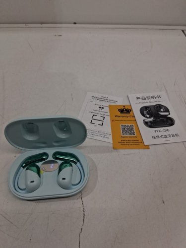 open Ear Mounted Wireless Headphones with Translate function - teal - (model: YYK-Q16) image 2