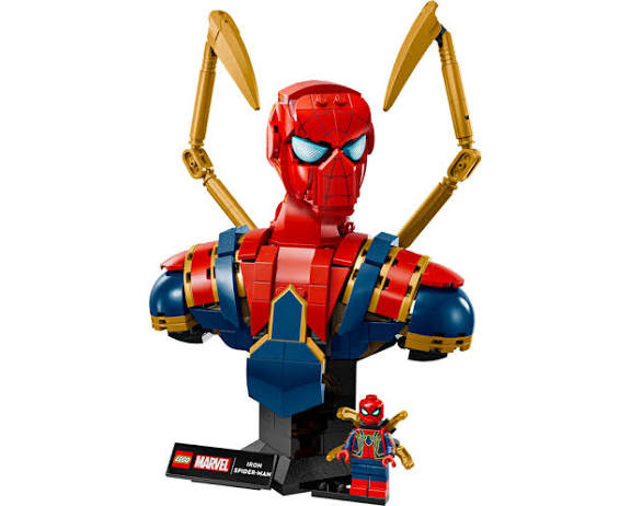 379pc Lego - marvel - iron spider-man bust  (76326) image 2