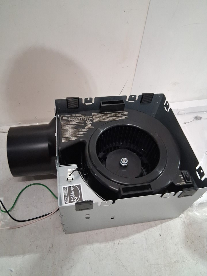 breeze easy easy install bathroom fan - 50/80/110 CFM - white (model:5192227) image 4