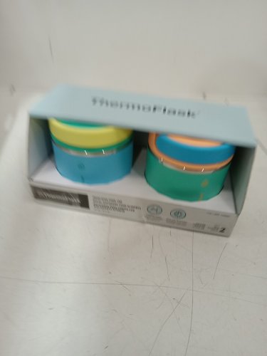 2pk thermoflask insulated food jars - 20oz - multicolor (model: 1759351) image 2