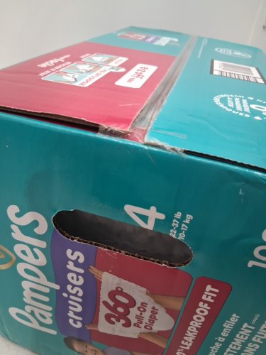108PK PAMPERS CRUISERS 360 DEGREES 100% LEAKPROOF FIT DIAPERS - SIZE 4 (23LB - 37LB) image 3