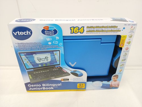 VTECH GENIO BILINGUAL JUNIORBOOK - BLUE (MODEL:2049879/80-581286) image 2