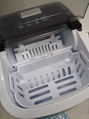 EUHOMY Countertop Ice Maker Machine - MAKES 26LB/Day - BLACK (MODEL: im-06d/IM001-Bbl-CAEH) image 5