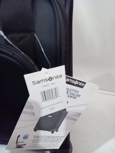 SAMSONITE ASCELLA X UNDERSEATER SPINNER SUITCASE - 16" - BLACK (MODEL: 112934-1041) image 5
