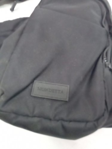 unisex mondetta sling bag - 2.5l capacity - one size fits most - black (model: 1771507) image 3