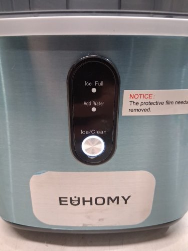 Euhomy countertop nugget ice maker - makes 35lbs/day - stainless steel ( model: im-15s) image 2