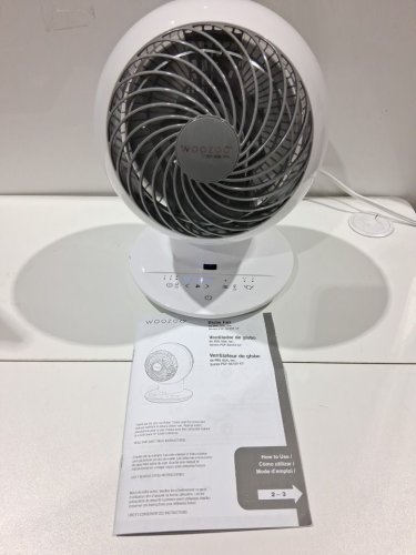 IRIS Woozoo 5-Speed OSCILLATING Globe Fan - 82FT RANGE - WHITE (Model: PCF-SC15T-CT/2354207) image 3
