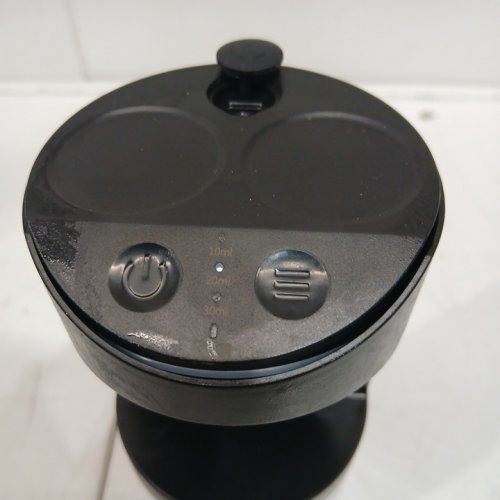 Wall-Mounted Automatic Mouthwash Dispenser Touchless with 2 Magnetic Cups - 550ml - black/clear (Model: MS1) image 4