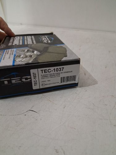 TEC Rear Ceramic Disc Brake Pads - for select makes and models - (model:TEC-1037) image 4