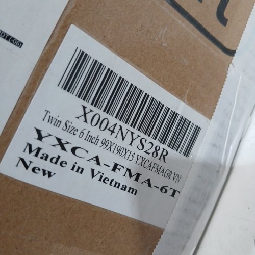 firm FOAM Mattress - Twin - 6" - (Model:yxca-fma-6t) image 4