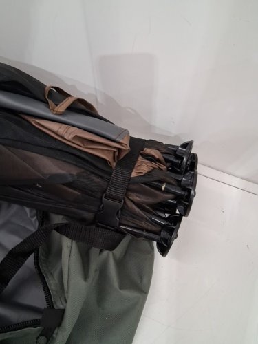 6-sided pop up screen gazebo tent - 12ft x 12ft x 7.2ft - brown (model: fy12x12brown-6) image 9
