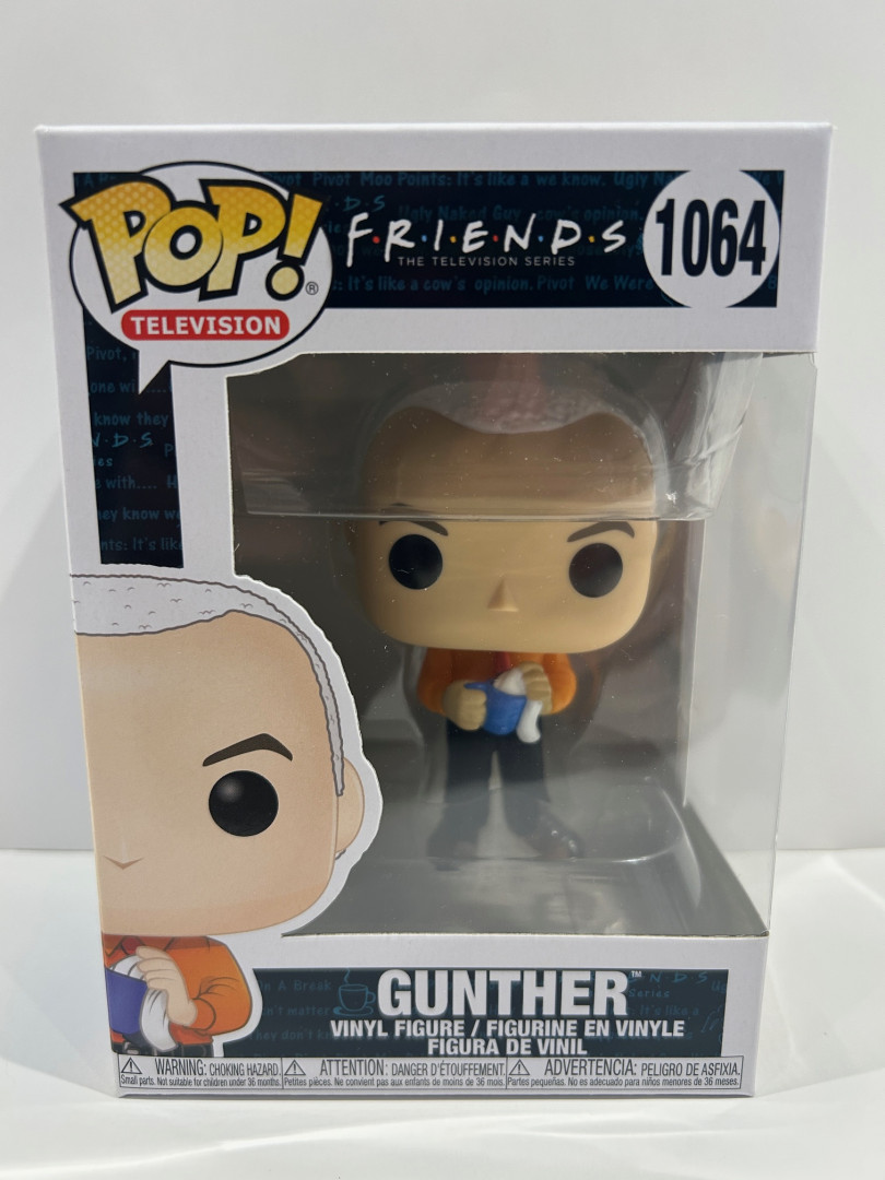 Funko pop! Television: friends - gunther vinyl figure (#1064) image 2