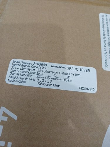GRACO 4EVER 4-IN-1 CAR SEAT WITH RAPID REMOVE COVER - LOFTON STYLE - Grey - (MODEL: 2165949) image 3