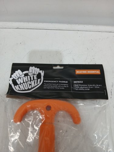 White Knuckle Emergency Paddle Telescoping Backup Paddle - 21"-42" - orange image 2
