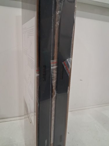 2pk venusmiles floating wall shelves with invisible brackets - 24" x 1.4" x 6.7" - Walnut (model: FL-HW-PVC-24-WN-2P) image 3