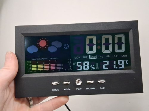 Color Screen Calendar (Model: 8082T) image 3