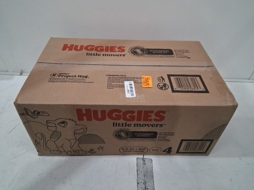 150PK Huggies Little Movers disposable Diapers - Size 4 (22-37lb) - Disney baby lion king (Model: 5631501) image 2