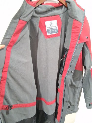 men's Johnny Morris Guidewear Xtreme Parka - extra large - Red Dahlia (style: 3227420) image 3
