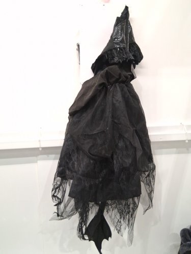 3PC GIRLS PALAMON DARK MAGIC DRAGON COSTUME - MEDIUM (8-10) - BLACK (STYLE: 40943BK) image 2