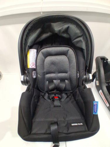 GRACO SNUGRIDE 35 LITE LX INFANT CAR SEAT - 4-35LBS CAPACITY - BLACK (MODEL: 2143034) image 5