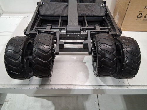 mac sports Extended Folding Wagon with Brakes - 36" x 21.6" x 22.7" - black/blue (model: 1815317) image 3