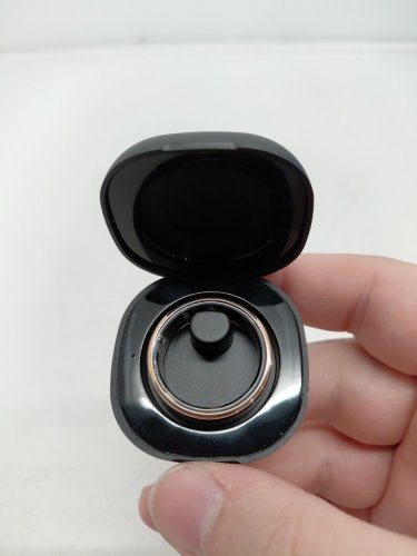Unisex Smart Ring Wearable Fitness/Health Tracker with Companion App - US Size 12 - ROSE Gold image 2