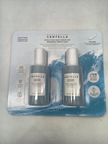 2PK SKIN1004 Madagascar centella hyalu-cica blue serum set - 100ml/each image 3