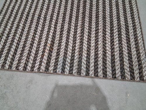 Baldosa Decorative Vestibule non slip Rug - 3ft x 3.8ft - grey dolphin (model : 8439530) image 3