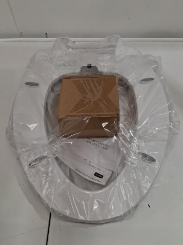 Clirass Elongated Non-Electric Bidet Toilet Seat with Quiet-Close and Dual Nozzles - 17.5" - white (model: 20231019) image 2