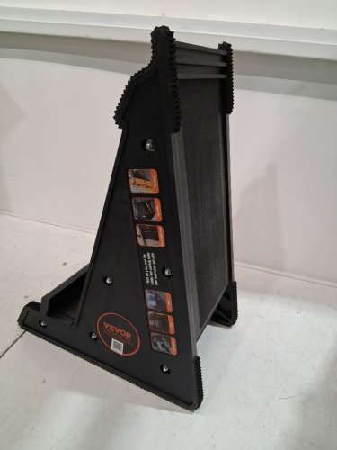 VEVOR Ladder Leveler Tool with Storage for Uneven Ground - 21.65" x 9.84" x 15.75" - 380lb max - Black/ORANGE (Model: KH-L03) image 4
