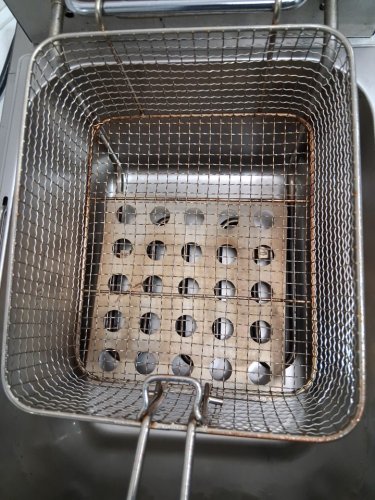 HTTSICHI COMMERCIAL FOOD FRYER - 110-120 V, 1700W - STAINLESS STEEL (MODEL: SZ-81A) image 4