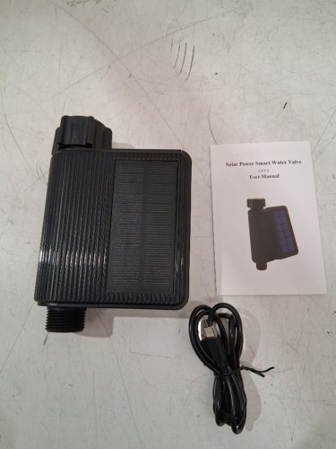 Haozee Solar WiFi Smart Water Timer for Garden Hose/sprinkler with App & Voice Control - black (MODEL: HZ-WT-SOLAR) image 3